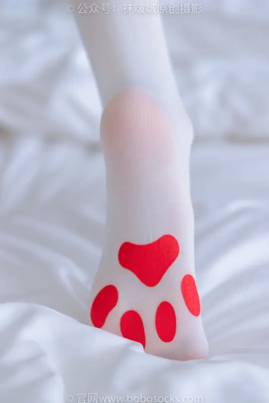 [BoBoSocks袜啵啵]NO.177 稚予-皮鞋、厚白丝（脚底猫爪印款） 3